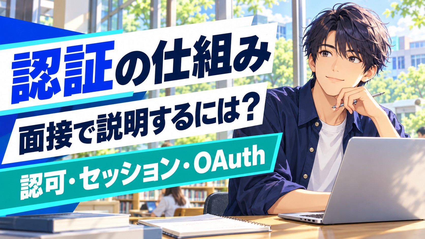 認証の仕組みを面接で説明するには？認可・セッション・OAuthの違い