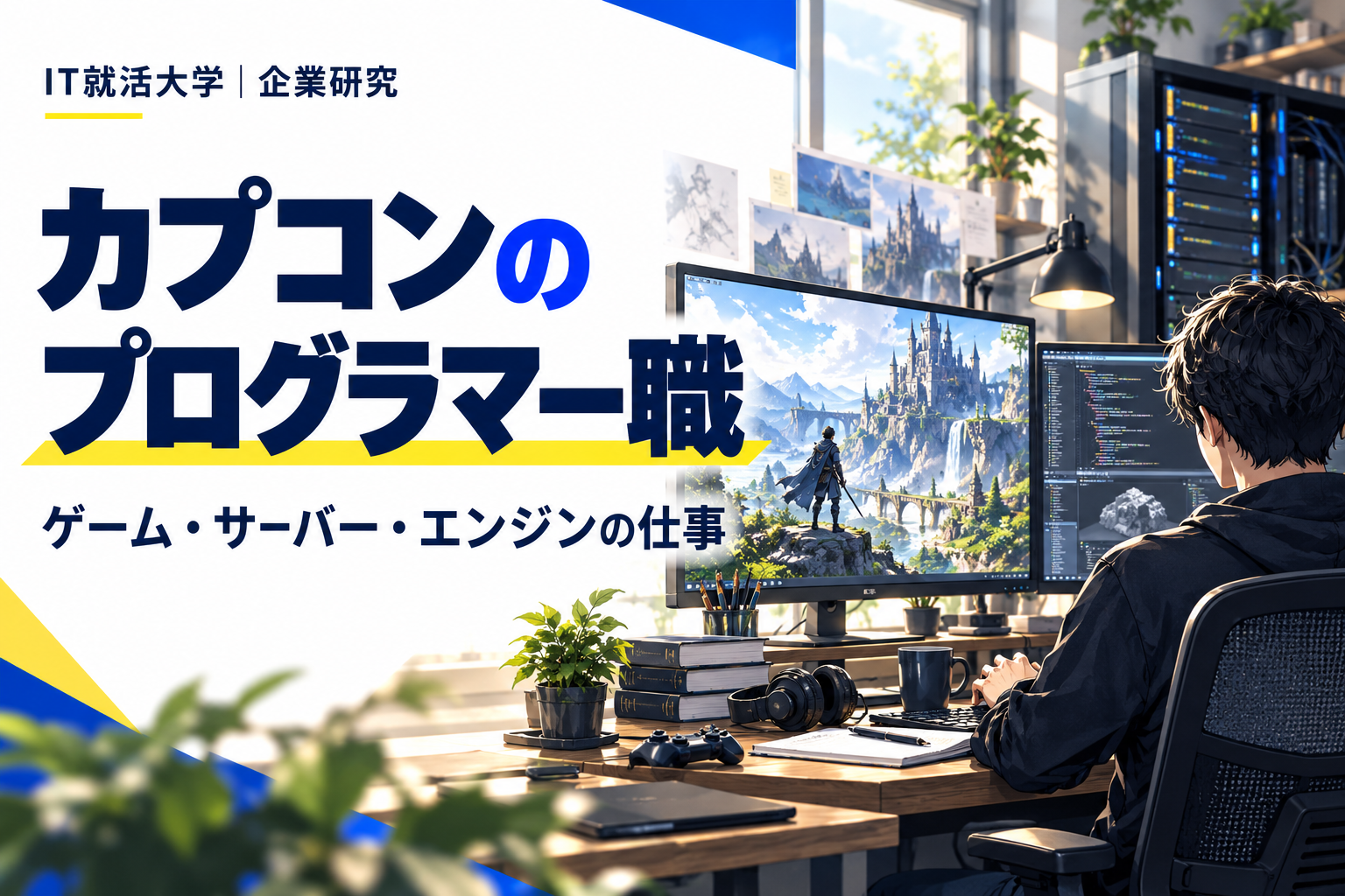 カプコンのプログラマー職｜ゲーム・サーバー・エンジンの仕事