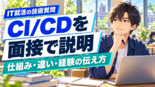 CI/CDを面接で説明するには？仕組み・違い・経験の伝え方
