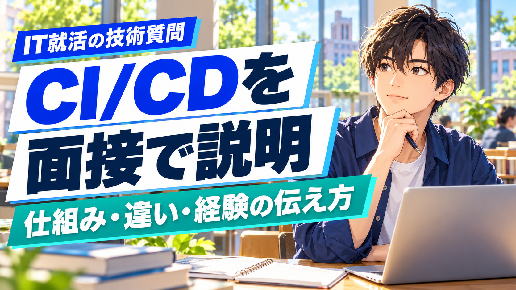 CI/CDを面接で説明するには？仕組み・違い・経験の伝え方