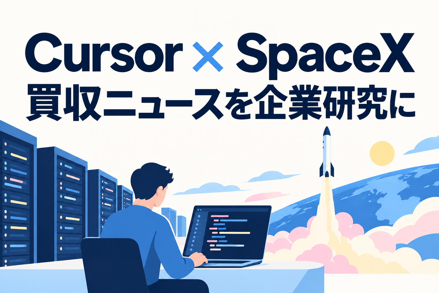 SpaceXのCursor買収｜就活で見る事業の強みと依存