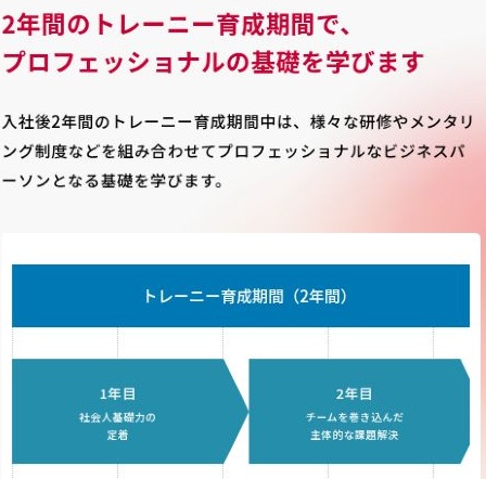 NTTドコモソリューションズ公式の入社2年目までのトレーニー期間とメンター支援