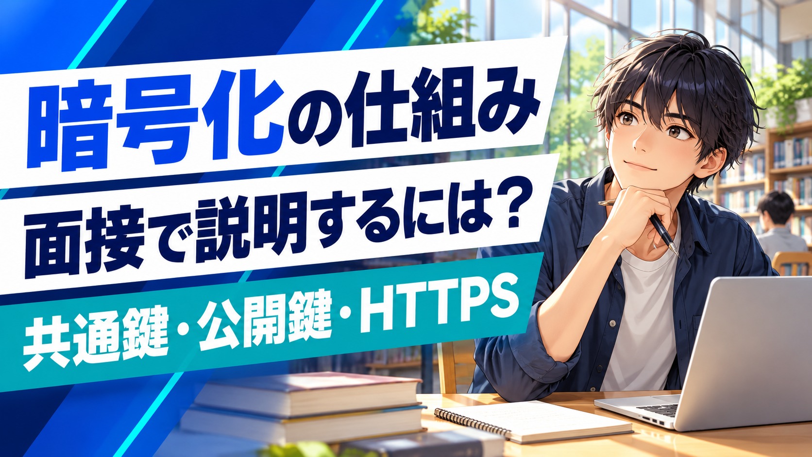 暗号化の仕組みを面接で説明するには？共通鍵・公開鍵とHTTPSの役割