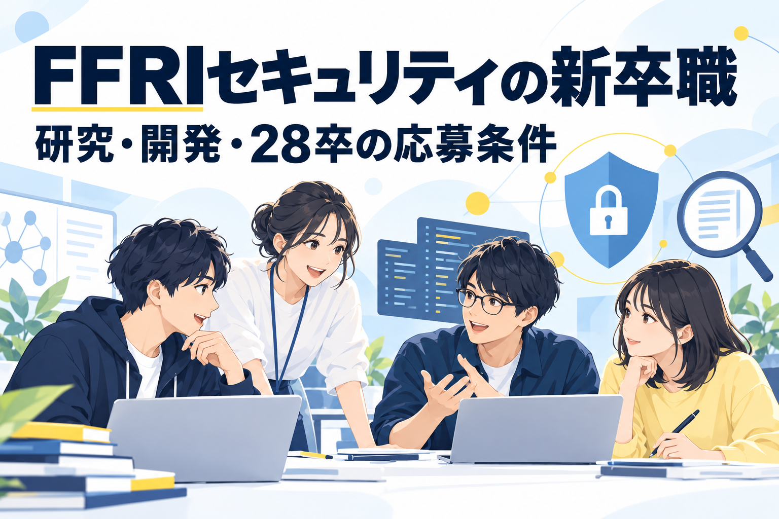 研究・開発・技術サービスについて考える架空の若手チーム