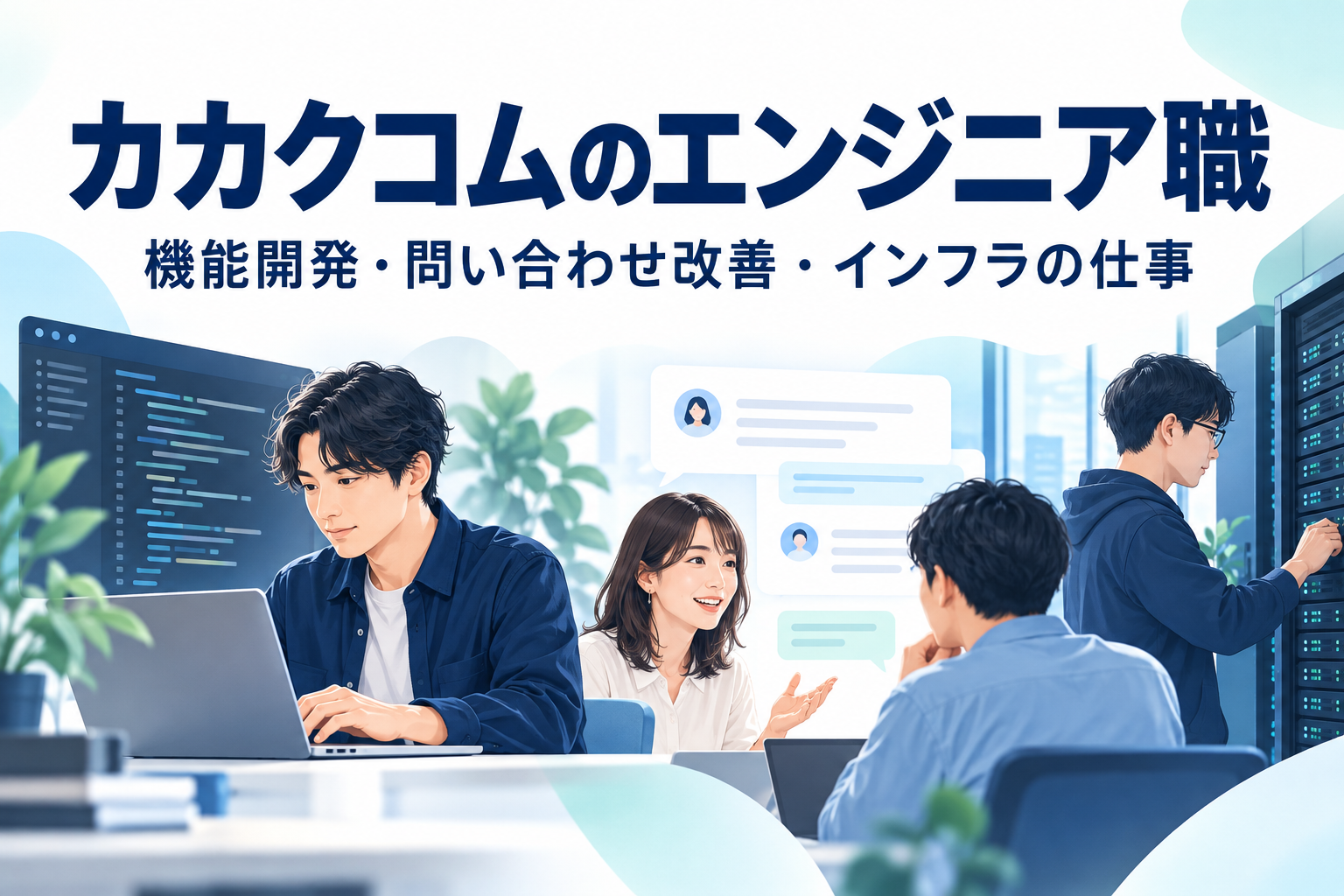 カカクコムのエンジニアの仕事