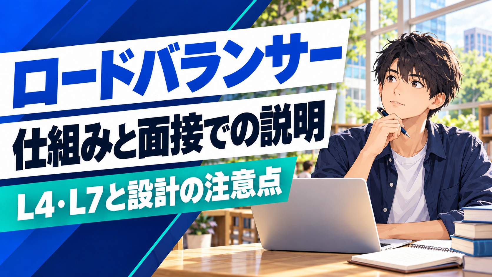 ロードバランサーを面接で説明するには？仕組み・L4/L7と設計の注意点