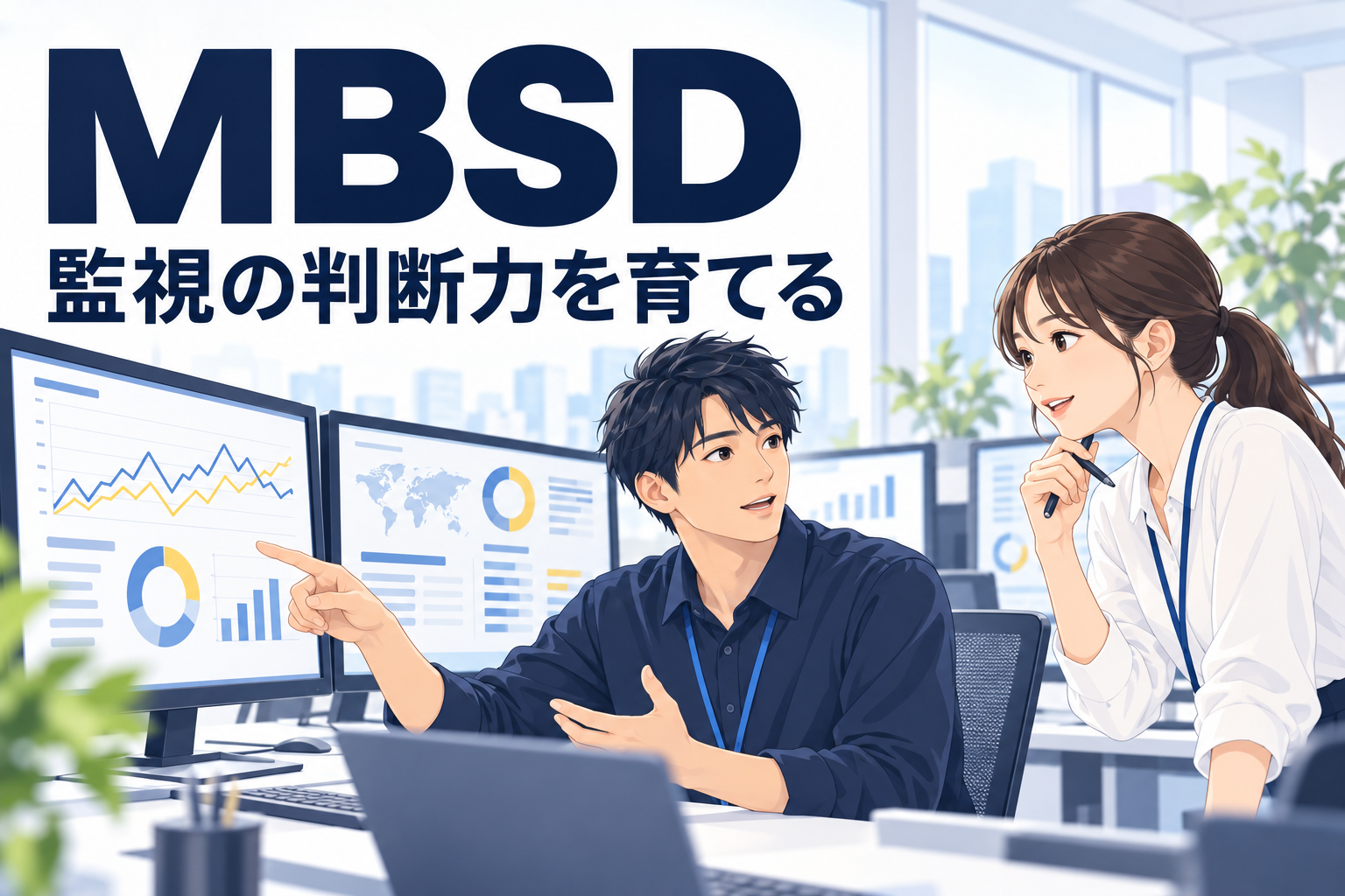 MBSDの新卒｜監視の判断力を育て、改善へ広げる