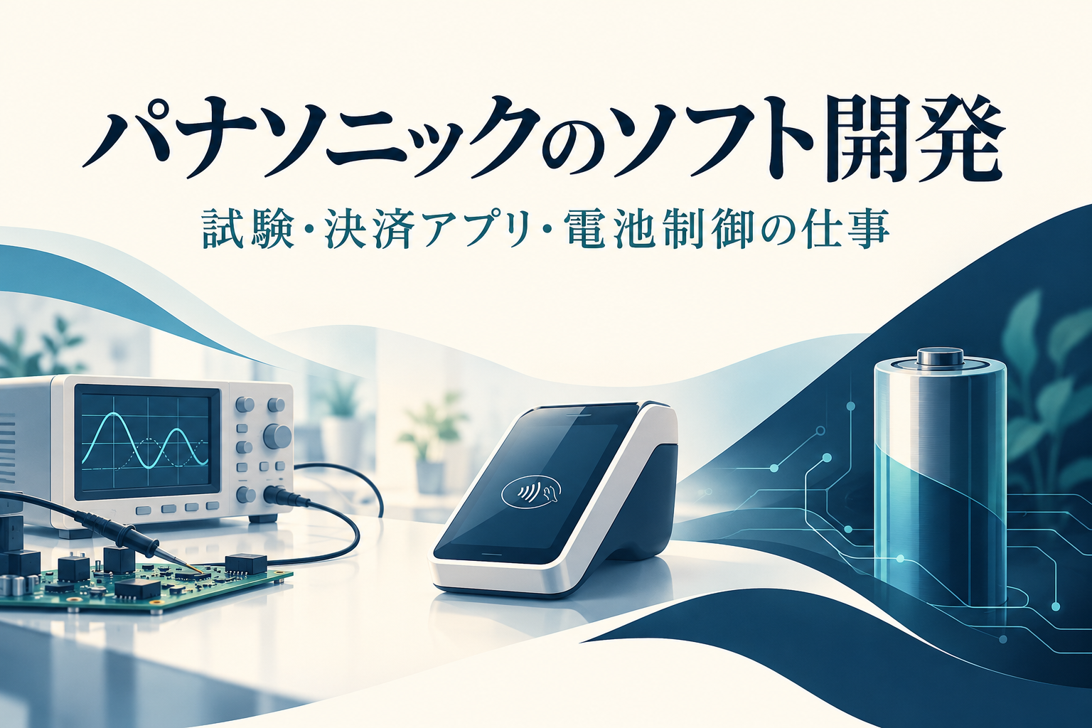 パナソニックのソフト開発の専用表紙