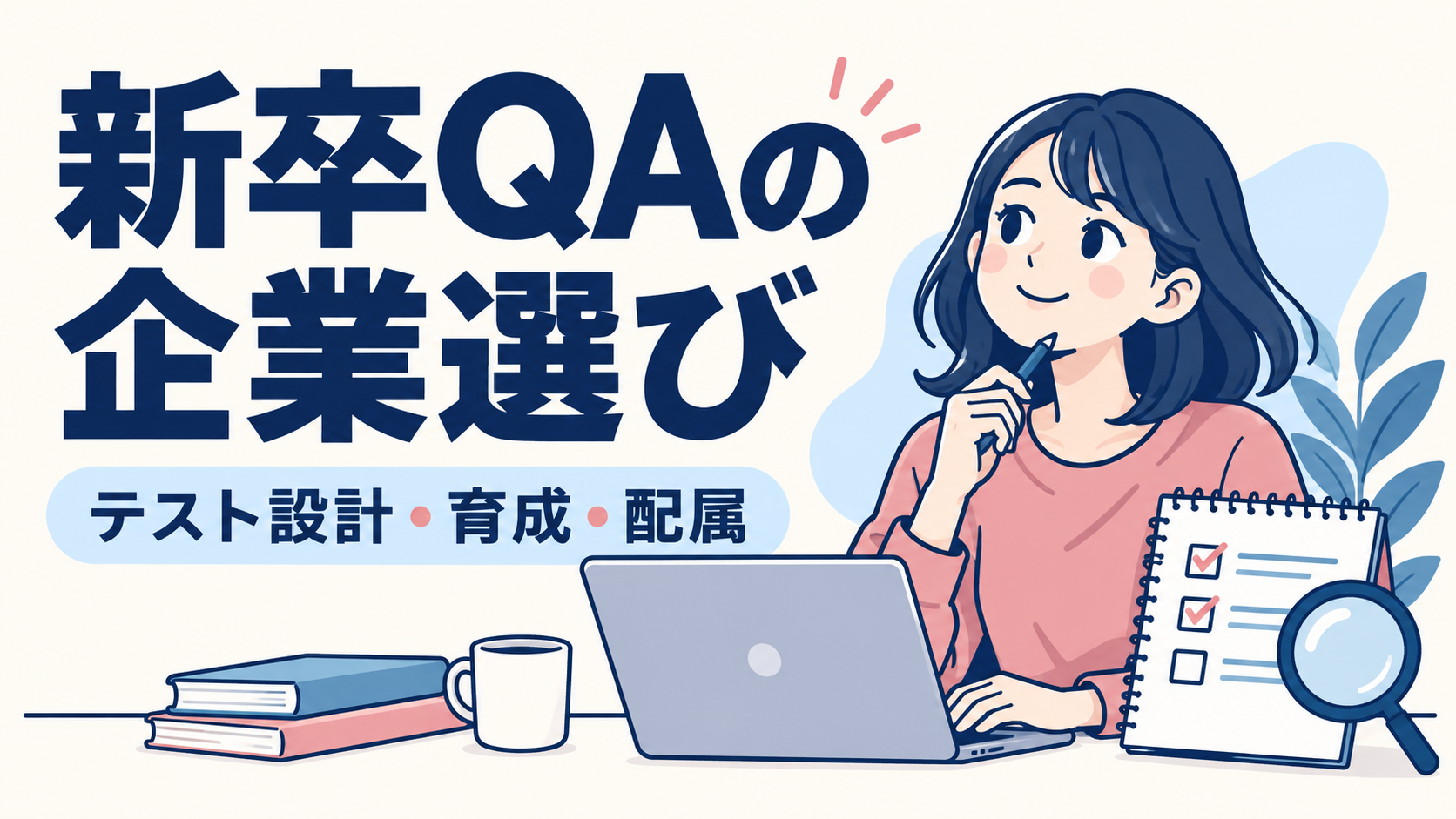 QAエンジニアの新卒企業選び｜テスト設計・育成・配属を比較